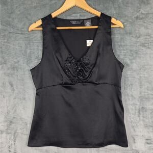 Womens Top Medium Babydoll Y2K Fairy Grunge Satin Whimsygoth Sequins Goth NWT‎